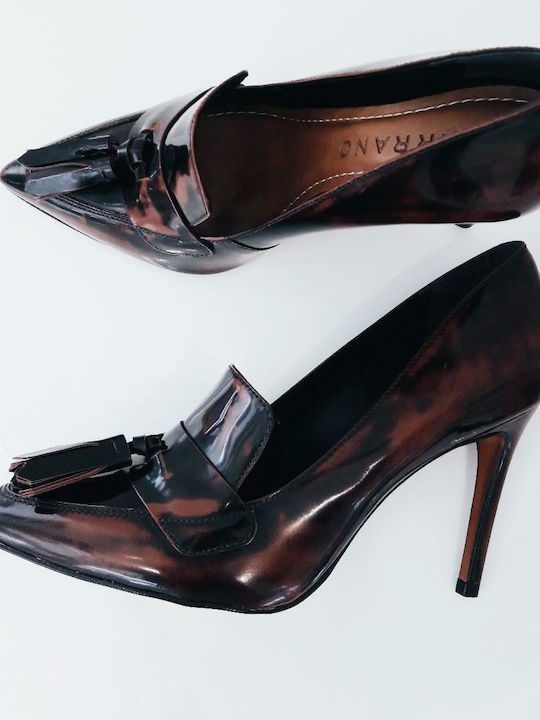 Carrano Leather Black Heels