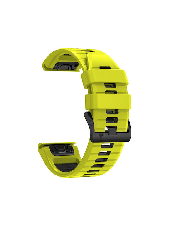 Tech-Protect ICONBAND PRO Armband Silikon Lime/Black (Garmin Fenix 3/ 5X/ 3HR/ 5X Plus/ 6X/ 6X Pro /7X)