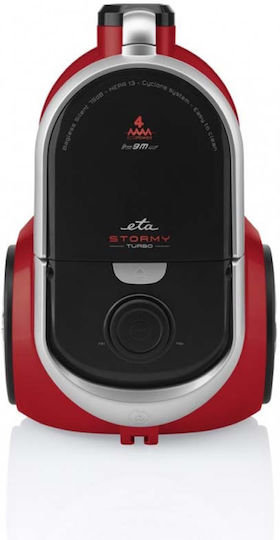 ETA Stormy Прахосмукачка 800W С контейнер 2.2лт Червен