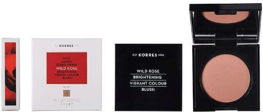 Korres Blush Wild Rose Brightening Vibrant Colour 42 Luminous Apricot 5.5gr