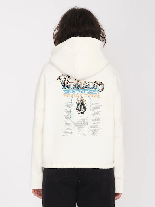 Volcom Women's Hooded Sweatshirt White