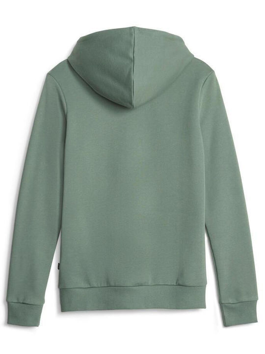 Women's Sweatshirt Hooded Green