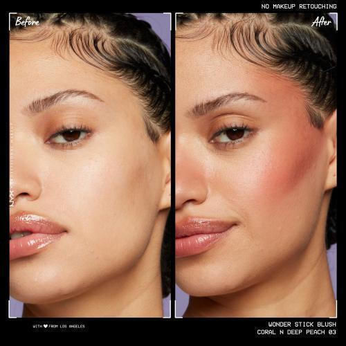 NYX Professional Makeup Stick Blush 03 Coral - Deep Peach 8gr