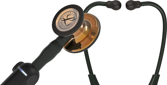 Littmann Кардиологичен Стетоскоп с Двоен Конус Черен