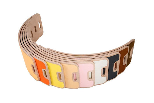 Curve Lab Spielzeug Balance Spielzeug Holzbrett Perfect Arc mit Filz Rosa & Amp Kissen Rosa