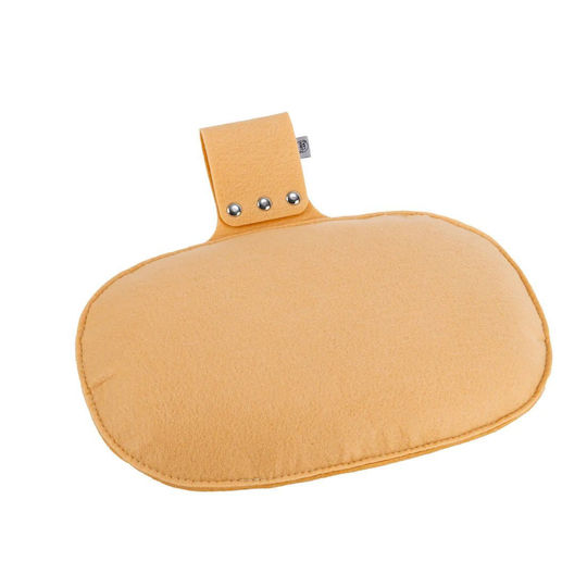 Curve Lab Spielzeug Balance Spielzeug Holzbrett Perfect Arc Light Salmon Felt & Light Salmon Felt Kissen