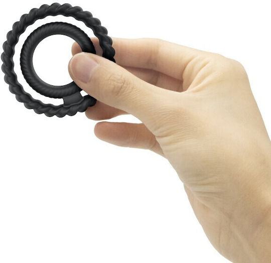 Dorcel Δαχτυλίδι Πέους Σιλικόνης Black 6072547
