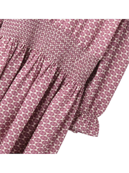 Rochie pentru Copii Mânecă lungă Burgundy