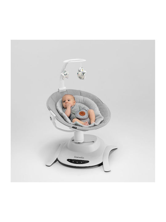 Lionelo Electric Baby Relax Bella with Music Gray for Child up to 9kg