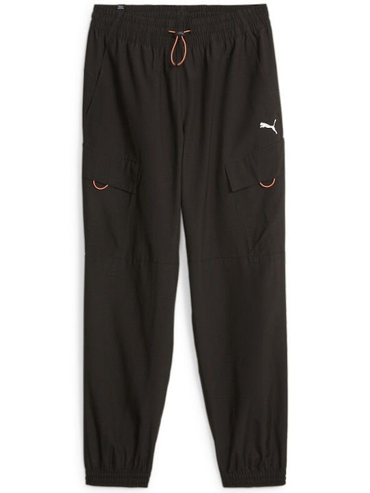 Herren Cargo Hose Schwarz