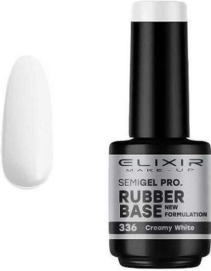 Elixir Semigel Pro 336 Base Coat για Gel Rubber 15ml