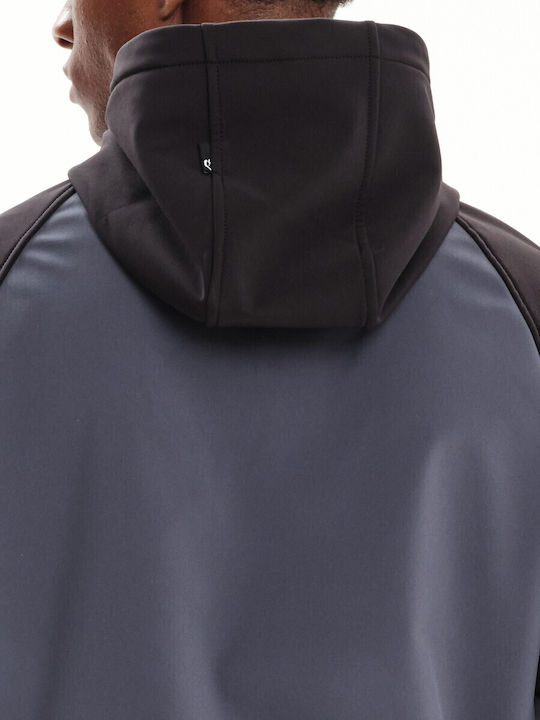 Winter Jacket Bomber Waterproof and Windproof Indigo Blue Black