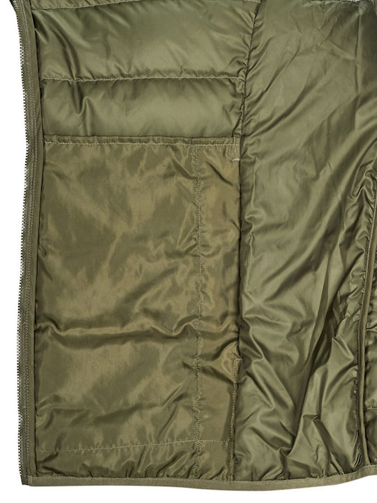 Essentials Light Down Χειμωνιάτικο Μπουφάν Puffer Χακί