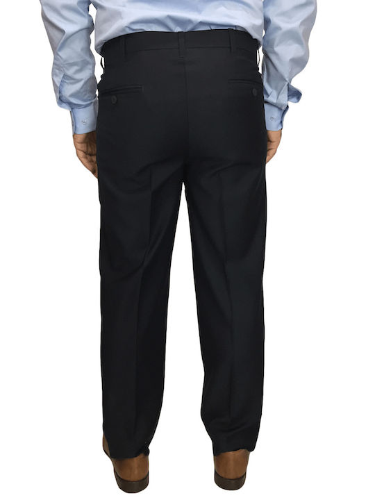 Tip Top Tailors Men's Trousers Navy Blue