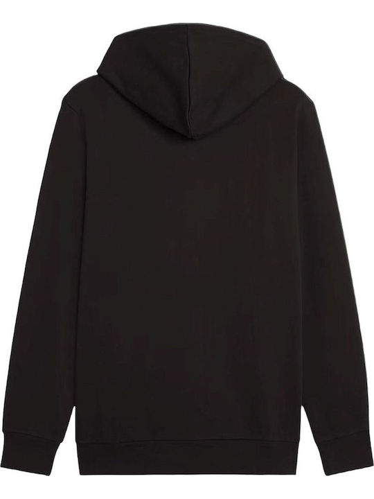 PUMA Better Essentials Black Hoodie Cardigan