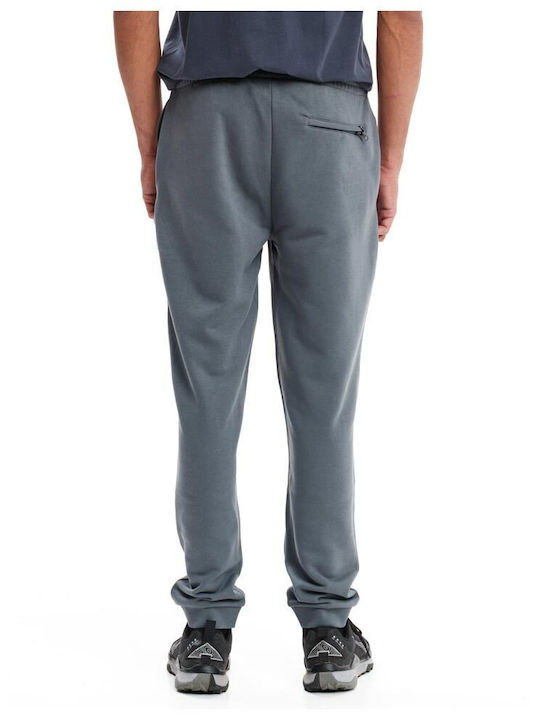 Emerson Men's Sweatpants with Rubber Stone Grey