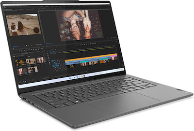 Lenovo Yoga Pro 7 14IRH8 14.5" 120Hz (i7-13700H/16GB/1TB SSD/GeForce RTX 4050/W11 Acasă) Furtună gri (Tastatură GR)