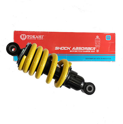 SHOCK ABSORBER MONOSHOCK REAR 21CM ADJUSTABLE YAMAHA CRYPTON X 135 TOKAHI YELLOW