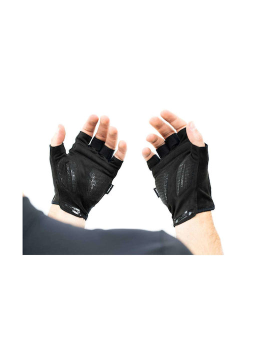 CUBE CMPT Comfort Half Finger Cycling Gloves Adults Black