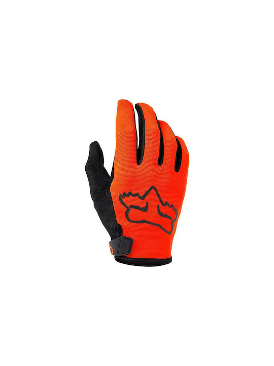 Fox Ranger Full Finger Cycling Gloves Adults Red