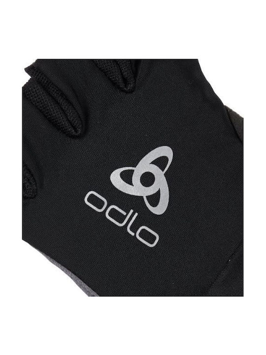 Odlo Active Road Men's Half Finger Cycling Gloves Black