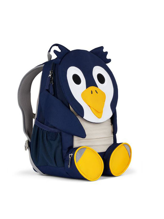 Affenzahn Πιγκουίνος School Bag Backpack Kindergarten in Blue color 8lt