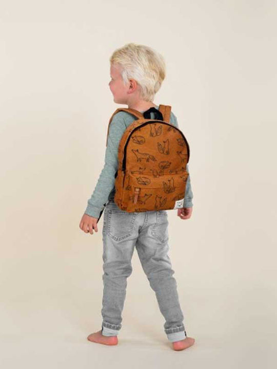 Kidzroom School Bag Backpack Kindergarten Brown