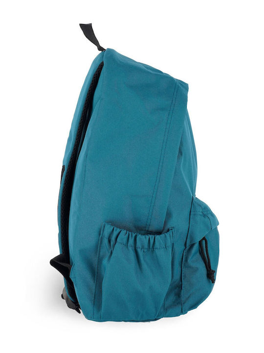 Legami Milano Schulranzen Rucksack Junior High-High School Blau mit Flaschenhalter 32Liter