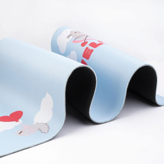 Grupo Erik Pusheen Purrfect Love Collection Gaming Mouse Pad XXL (800mm) Light Blue MGGE050