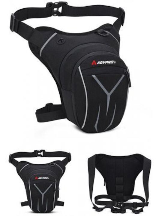 AGVpro Rider Leg Bag Black