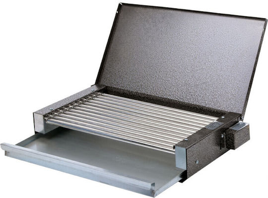 Rubino EC-2K Tischplatte Elektrogrill Grill 2000W mit Deckel 38cmx24cmcm