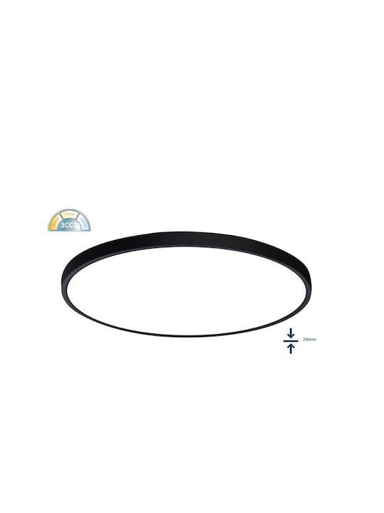 Fos me Στρογγυλό Εξωτερικό LED Panel 36W 48εκ.