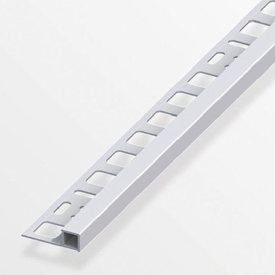 Alfer Aluminium Προφίλ Αλουμινίου για Πλακίδια 100x1.95x1εκ.