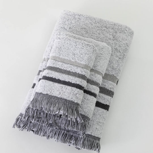 Borea Bath Towel Set 3pcs Jill Beige