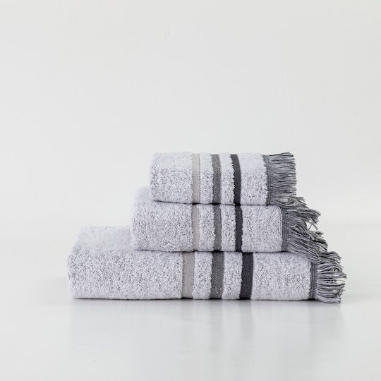Borea Bath Towel Set 3pcs Jill Beige