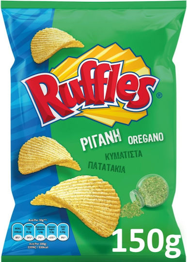 Κυματιστά Πατατάκια Ρίγανη Ruffles (150 g)