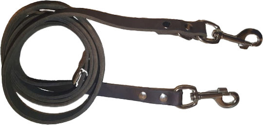 ByLeather Λουρί/Οδηγός Σκύλου Εκπαίδευσης Δερμάτινο σε Καφέ χρώμα