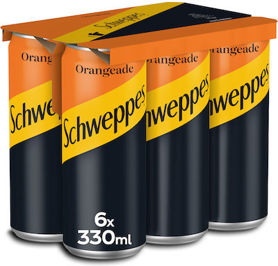 Πορτοκαλάδα Κουτί Schweppes (6x330 ml)