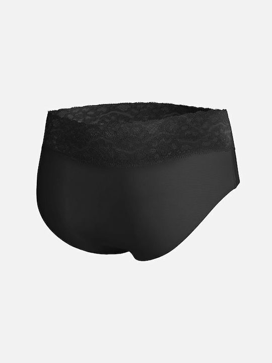 Julimex PANTY Femeie Alunecare Negru