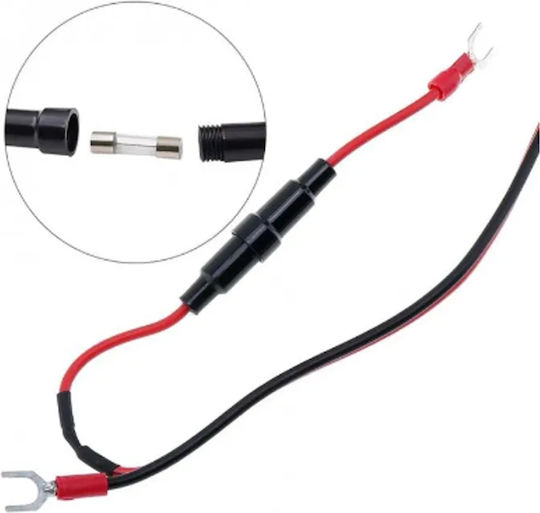 Waterproof Motorcycle Charger with Ports: 2xUSB & 1xLighter