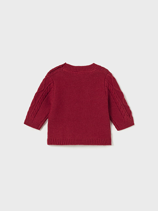 Mayoral Kids Sweater Long Sleeve Red