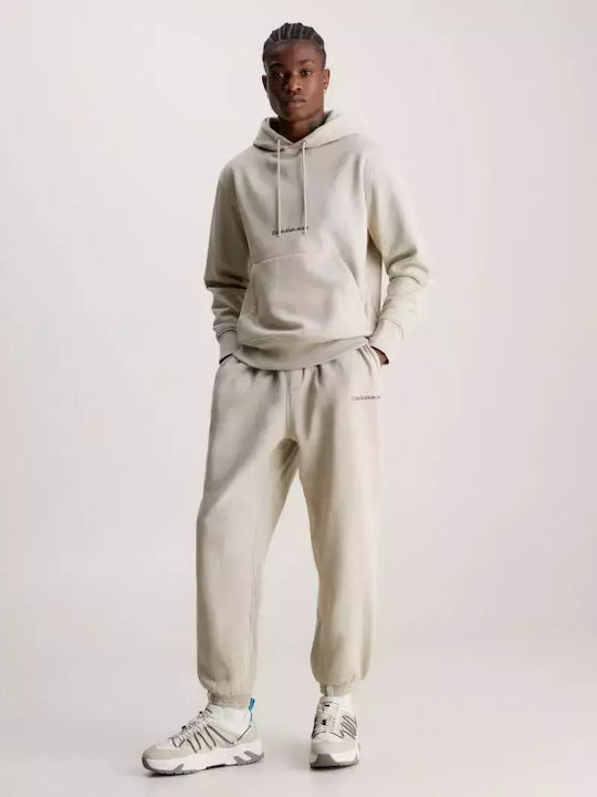 Pantaloni de Trening cu elastic Ecru