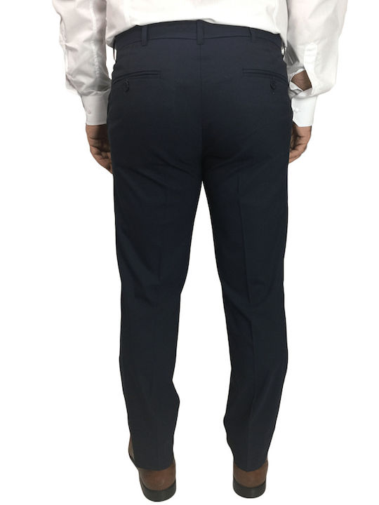 Tip Top Tailors Herrenhose in Slim Passform Marineblau