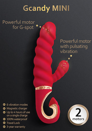Fun Toys Mini Δονητής 19cm Ροζ