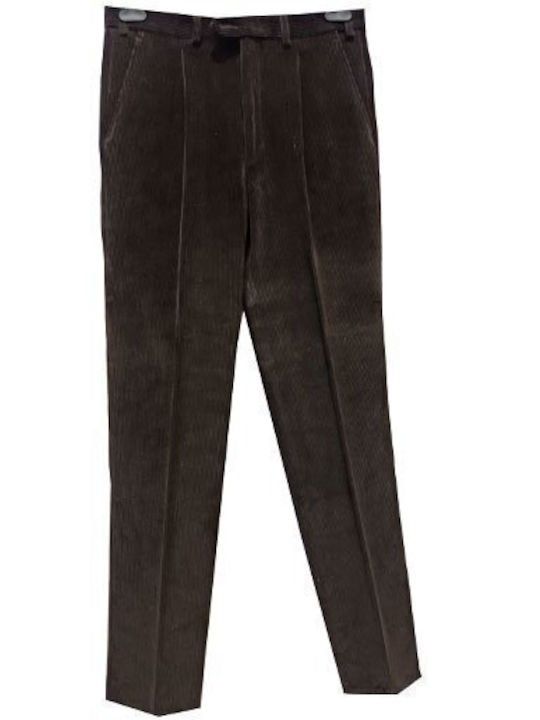 Pantaloni Chino Maro