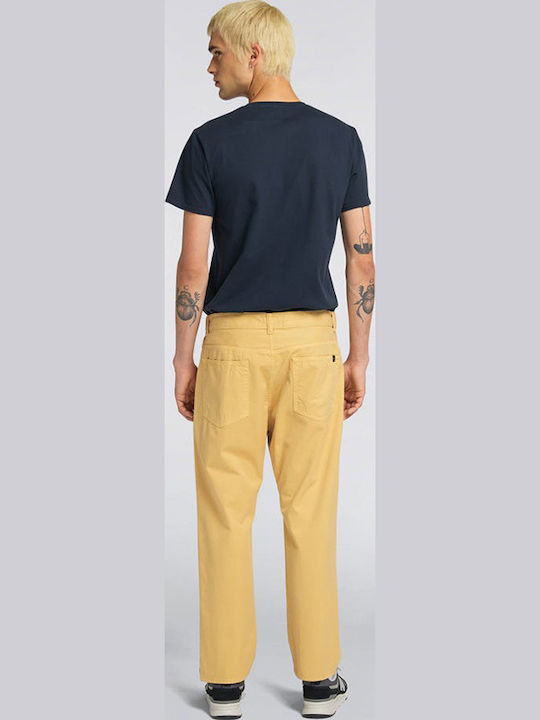 Edwin Universe Παντελόνι Chino Κίτρινο