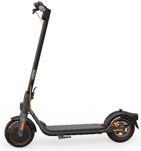 Segway Ninebot F40E Електрическа Тротинетка с Максимална Скорост 25 км/ч и Максимална Автономност 40 км в Черен Цвят със Седалка
