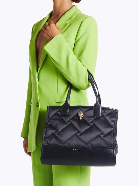 Leather Women's Bag Shopper Shoulder Black