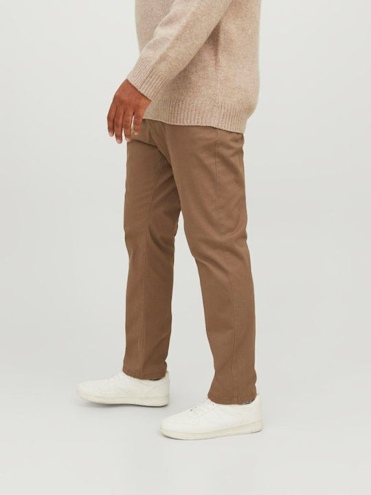 Trousers Chino Elastic in Slim Fit Otter