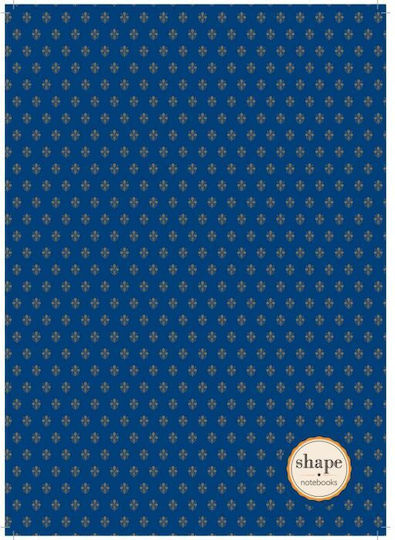 Shape Notebooks Спирал Тетрадка На райета A4 60 Листа Shape 1бр (Различни дизайни/цветове)
